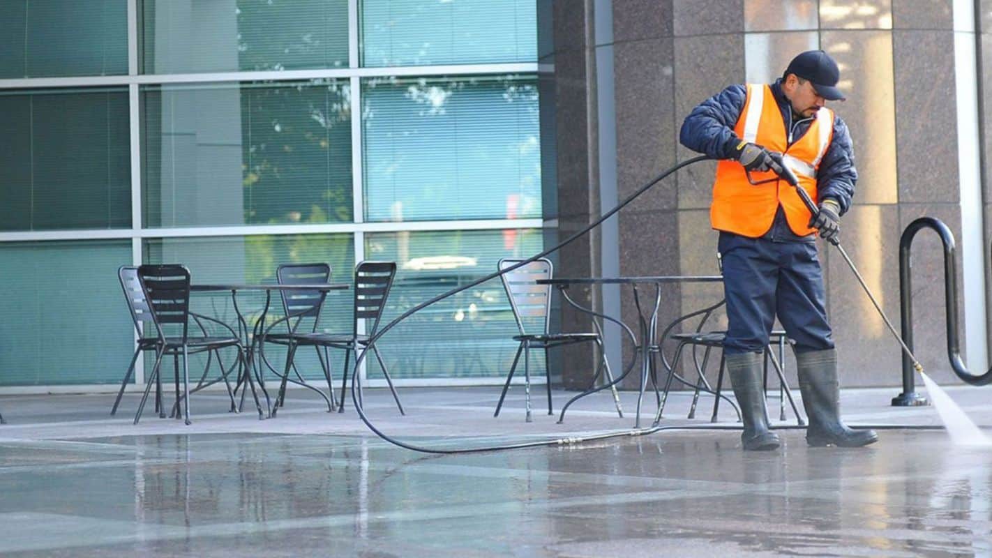 concrete cleaning Greenville