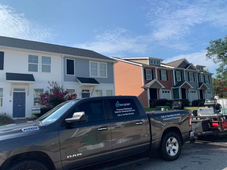 townhome pressure washing