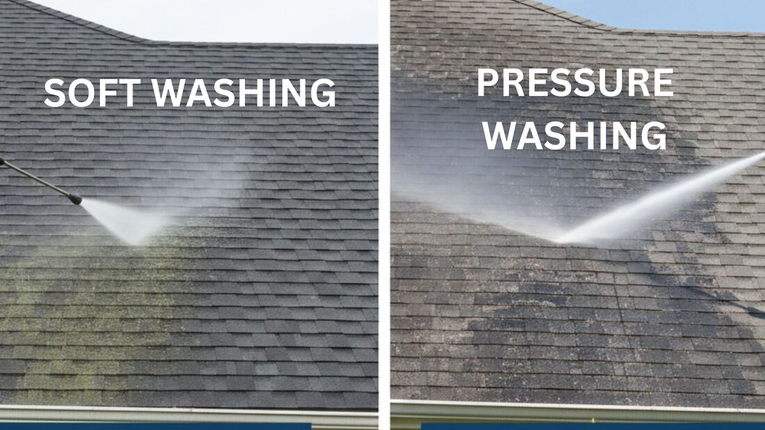 Soft Wash vs. Pressure Wash