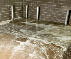 Greenville Dumpster Pad Cleaning Service Commercial dumpster pad cleaning for restaurants in Greenville SC