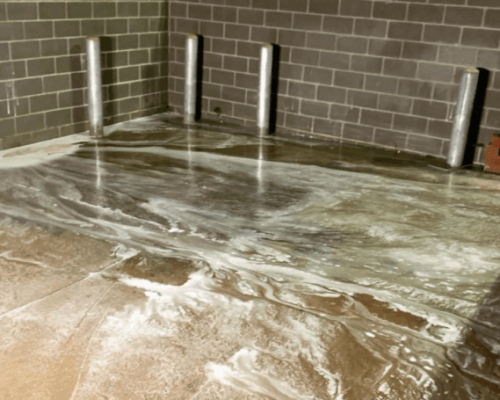 Greenville Dumpster Pad Cleaning Service Commercial dumpster pad cleaning for restaurants in Greenville SC